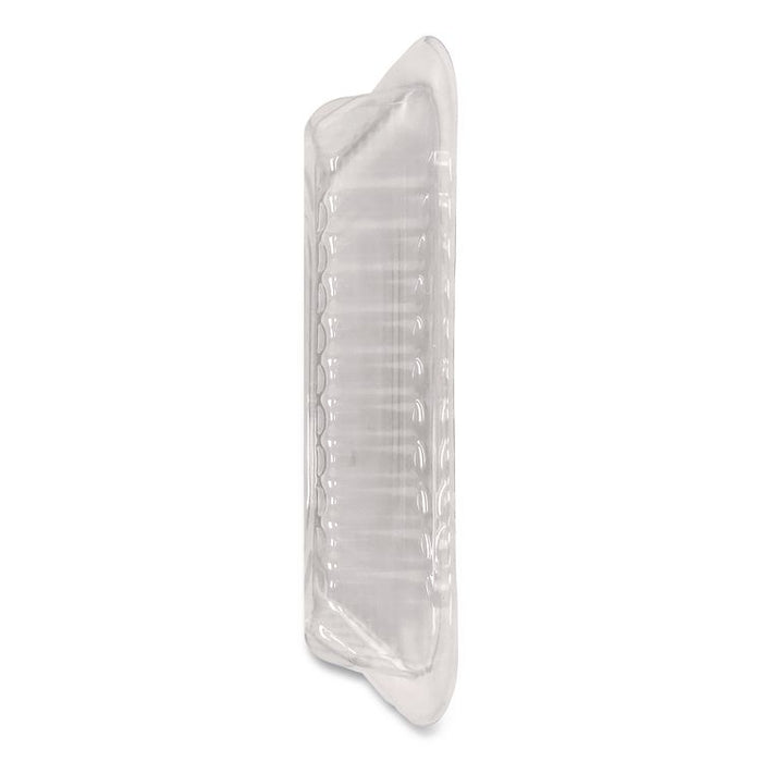 Plastic Dome Lid, Rectangle, Fits 1 lb Oblong Pan 2060, Clear, 500/Carton