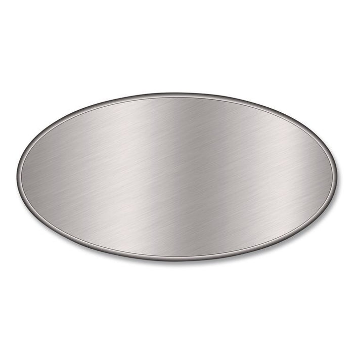 Foil Laminated Board Lids, 8.25" Diameter, Silver, Aluminum, 500/Carton