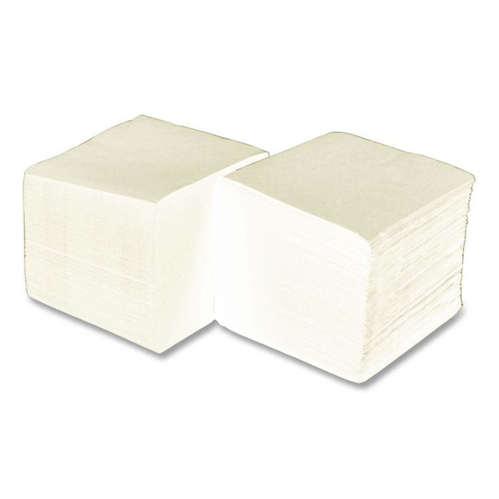 Embossed Beverage Napkins, 2-Ply, 9.5 x 9.5, Ecru, 1,000/Carton