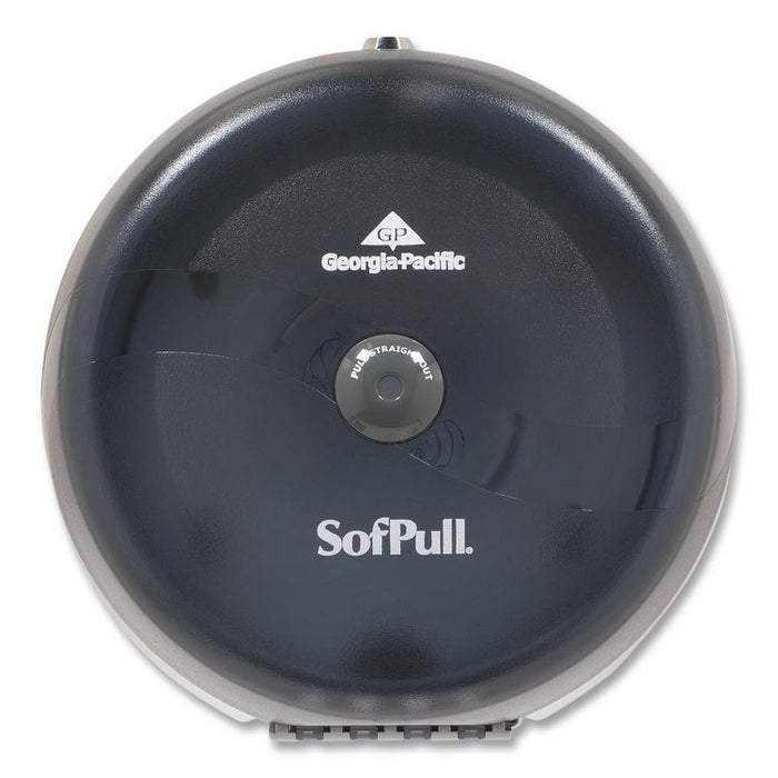 SofPull High-Capacity Center-Pull Bathroom Tissue Dispenser, 10.5 x 6.75 x 10.5, Smoke