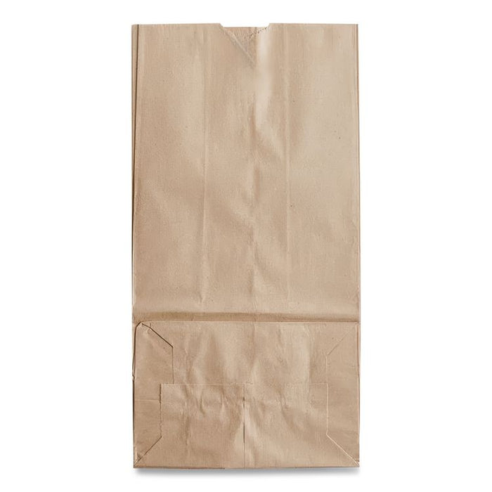 Grocery Paper Bags, 16# Size, Heavy-Duty, 50# Basis Weight, 7.75" x 4.75" x 16", Kraft, 500/Bundle