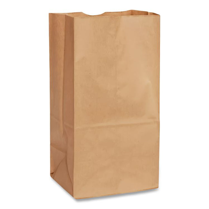 Grocery Paper Bags, 16# Size, Extra-Heavy-Duty, 60# Basis Weight, 7.75" x 4.75" x 16", Kraft, 500/Bundle