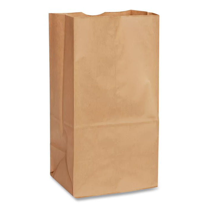 Grocery Paper Bags, 8# Size, Extra-Heavy-Duty, 60# Basis Weight, 6" x 3.88" x 12.5", Kraft, 500/Bundle