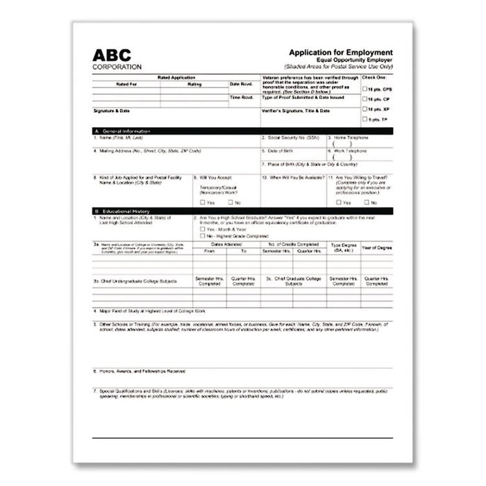 Digital Carbonless Paper, 2-Part, 8.5 x 11, White/Canary, 2,500/Carton