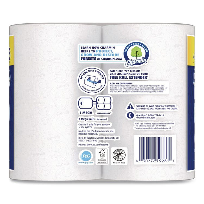 Ultra Soft Bathroom Tissue, Septic Safe, 2-Ply, White, 208 Sheets/Roll, 4 Rolls/Pack