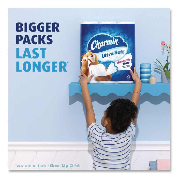 Ultra Soft Bathroom Tissue, Septic Safe, 2-Ply, White, 312 Sheets/Roll, 18 Rolls/Carton