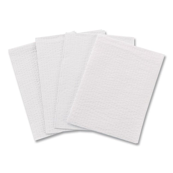 Ultimate Medical Towels, Waffle Embossed, 3-Ply, 13 x 18, White, 500/Carton