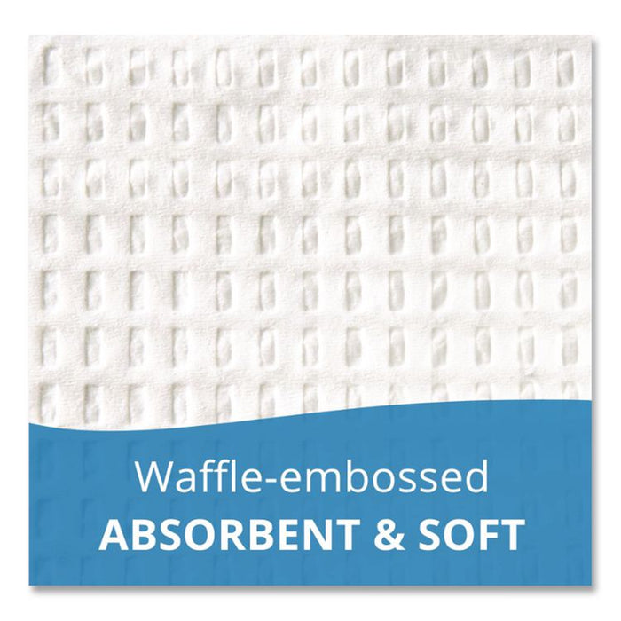 Ultimate Medical Towels, Waffle Embossed, 3-Ply, 13 x 18, White, 500/Carton