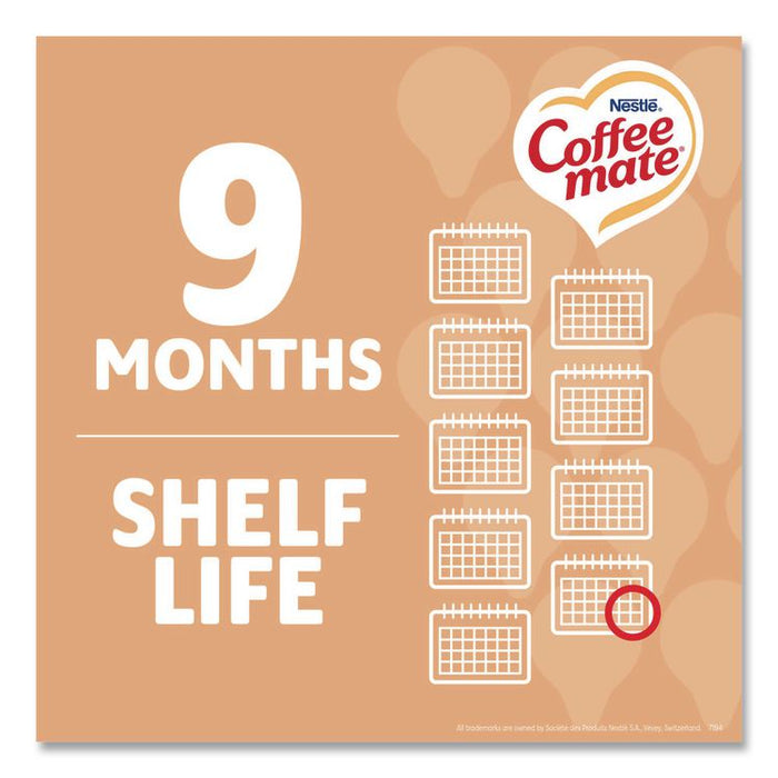 Bulk Liquid Coffee Creamer, Vanilla Caramel, 0.38 oz Mini Cups, 180/Carton