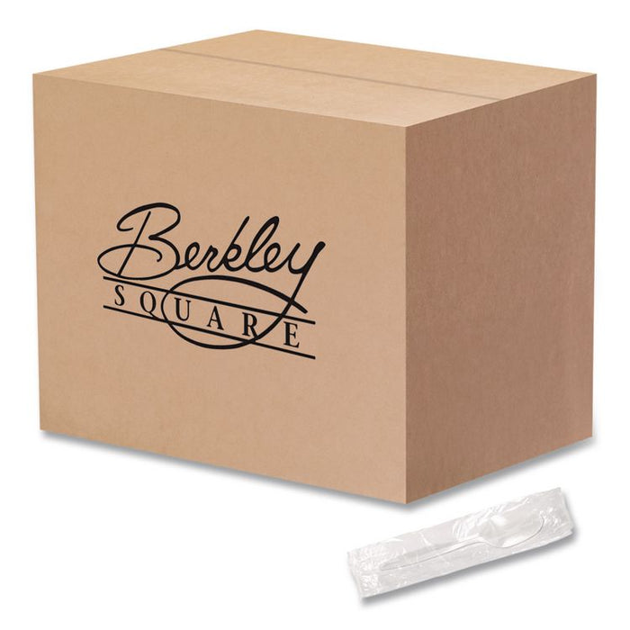 Individually Wrapped Mediumweight Cutlery, Spoon, Plastic, White, 1,000/Carton