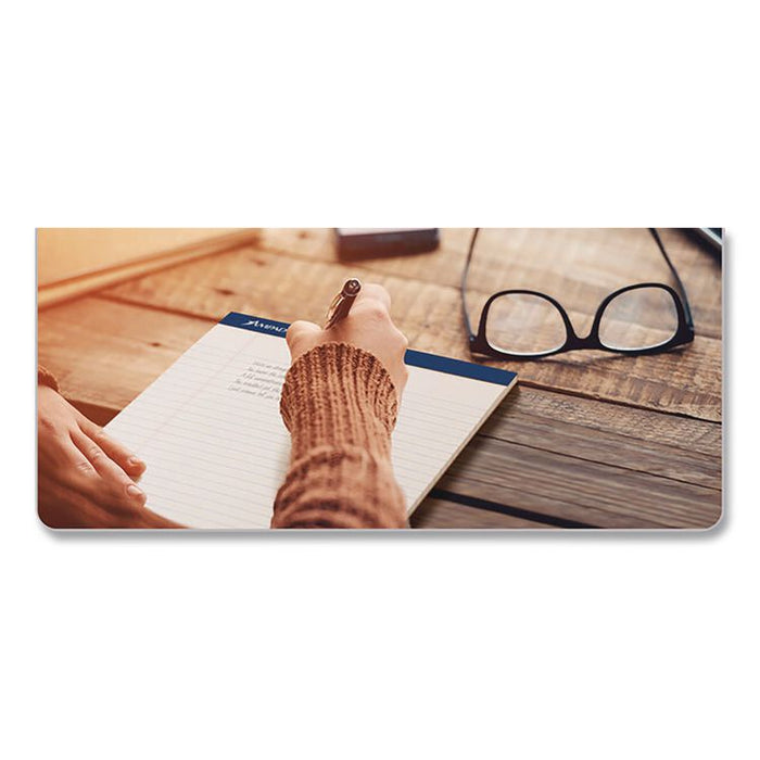 Perforated Writing Pads, Narrow Rule, (50) White 8.5 x 11 Sheets, Dozen
