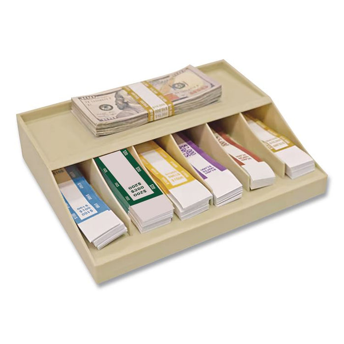 Currency Straps, Self-Adhesive, Twos, $200 Strap, Green/White, 1,000/Pack
