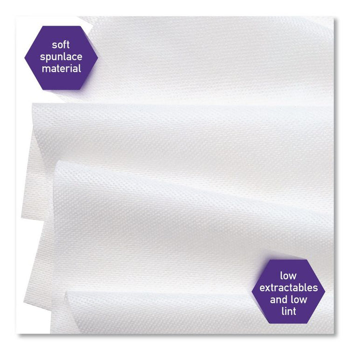 SCOTTPURE Critical Task Wipers, 1/4 Fold, 12 x 15, White, 100/Box, 4/Carton