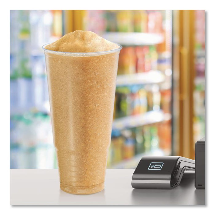 Conex ClearPro Plastic Cold Cups, ProPlanet Seal, 44 oz, Clear, 400/carton