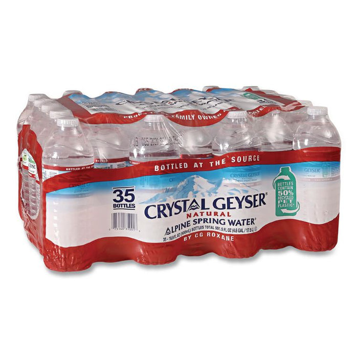 Alpine Spring Water, 16.9 oz Bottle, 24/Carton