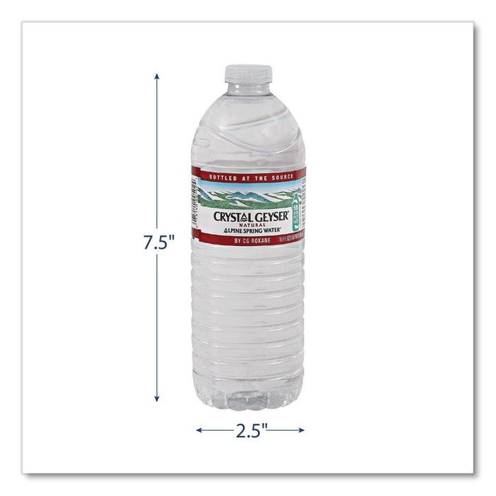 Natural Alpine Spring Water, 16.9 oz Bottle, 35/Carton