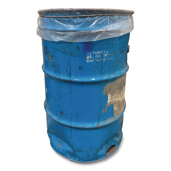 Trash Can Loops, for 32 gal to 55 gal Cans, 0.25" x 25", Gray, 36/Carton