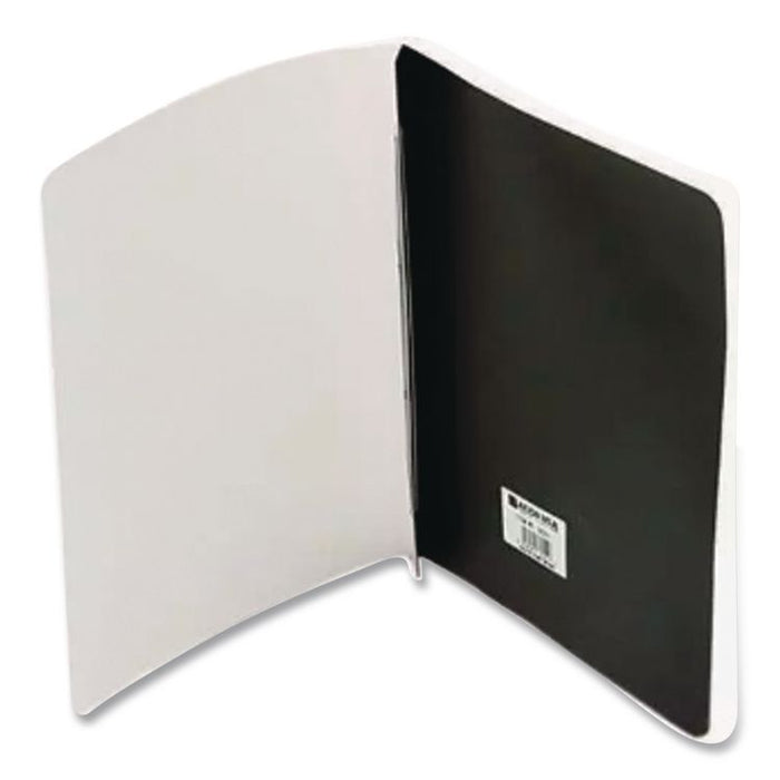 ACCOHIDE Frosted Front Report Cover, Prong Fastener, 3" Capacity, 500 Sheets, 8.5 x 11, Frosted/Black