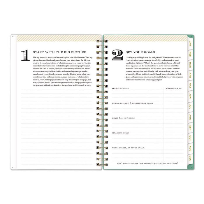 Day Designer Peyton Create-Your-Own Cover Weekly/Monthly Planner, Floral Artwork, 8 x 5, White, 12-Month (Jan-Dec): 2026