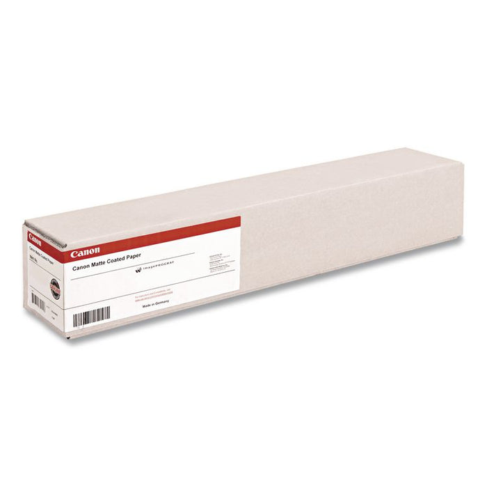 Scrim Banner Vinyl Roll, 2" Core, 14 mil, 24" x 40 ft, Matte White