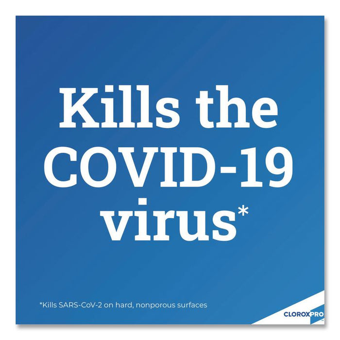 CloroxPro Anywhere Daily Disinfectant and Sanitizer, Unscented, 32 oz Spray Bottle