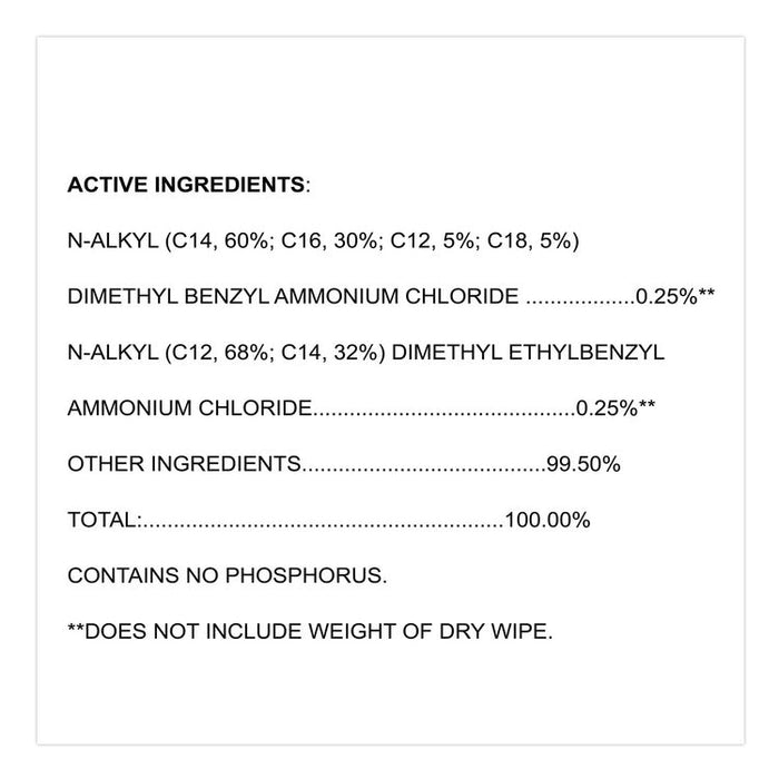 VersaSure Cleaner Disinfectant Wipes, 1-Ply, 12 x 12, Fragranced, White, 110/Bucket