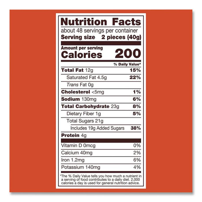 Snack Size Peanut Butter Cups, Jumbo Bag, 19.5 oz Bag