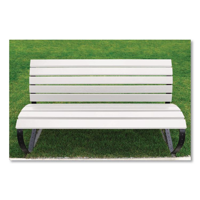 Hard Hat High Performance V2100 System Rust Preventive Enamel Spray Paint, Flat White, 15 oz. Aerosol Can, 6/Carton