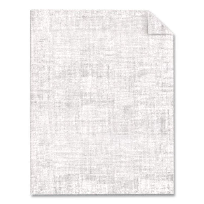 25% Cotton Linen Business Paper, 32 lb Bond Weight, 8.5 x 11, White, 250/Pack
