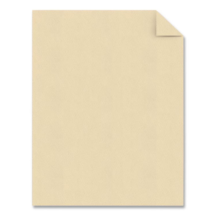 25% Cotton Linen #10 Envelope, Commercial Flap, Gummed Closure, 4.13 x 9.5, Ivory, 250/Box