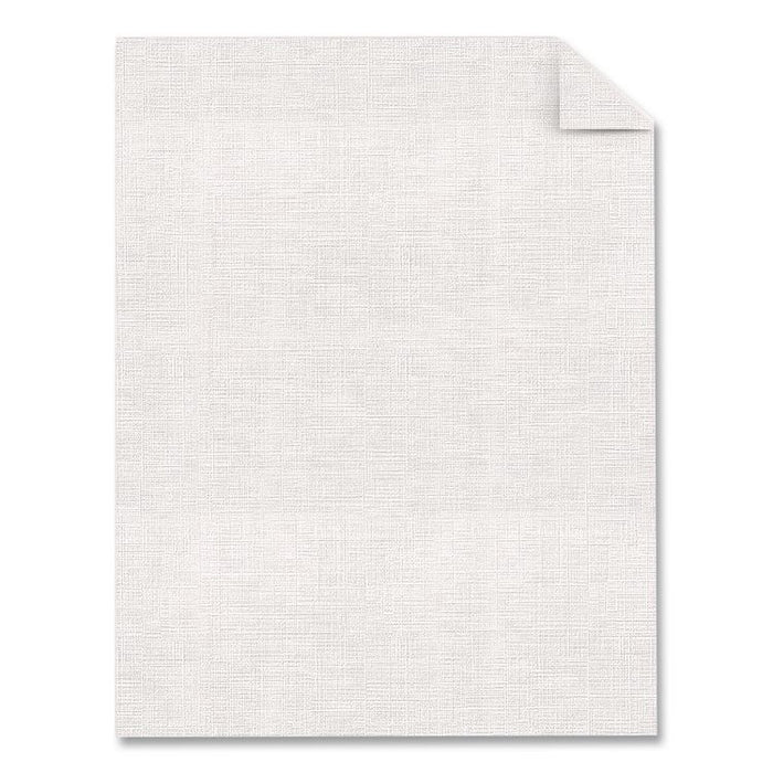 25% Cotton Linen Cover Stock, 65-lb Cover Weight, 8.5 x 11, 100/Pack