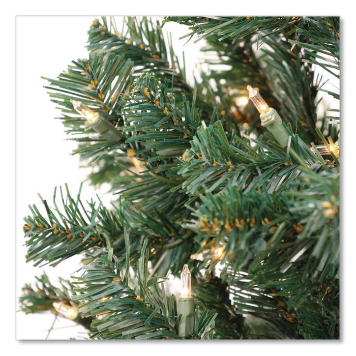 Pre-Lit Acacia Tree, 37" x 37" x 70.8", Green Tree, Green Tree Stand