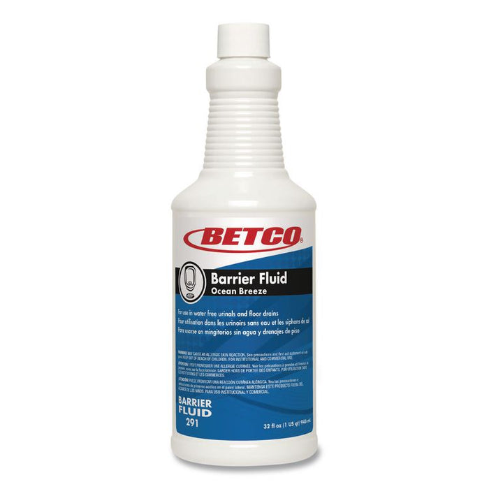 Barrier Fluid, Ocean Breeze Scent, 32 oz Bottle, 6/Carton