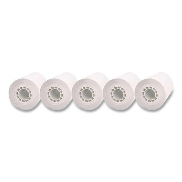 Direct Thermal Printing Thermal Paper Rolls, 2.25" x 55 ft, White, 5/Pack