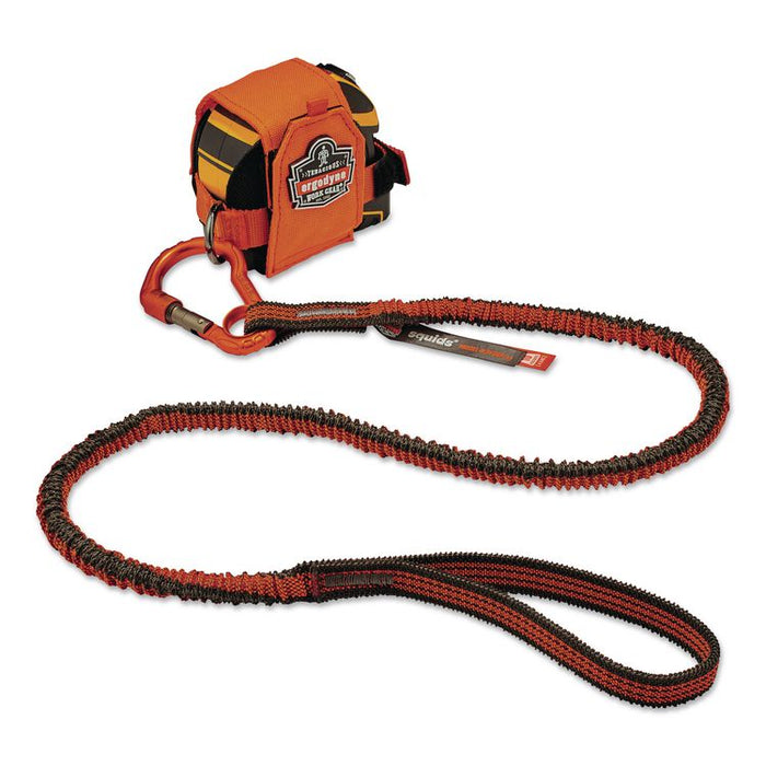Squids 3193 Tape Measure Tethering Kit, 2 lb Max Working Capacity, 38" to 48" Long, Orange/Gray