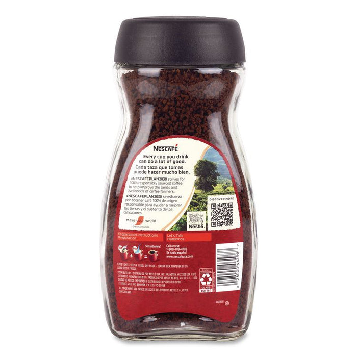 Clasico Dark Roast Instant Coffee, 21 oz Jar, 2/Carton