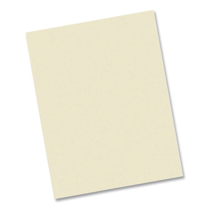 Array Card Stock, 65 lb Cover Weight, 8.5 x 11, Ivory, 100/Pack