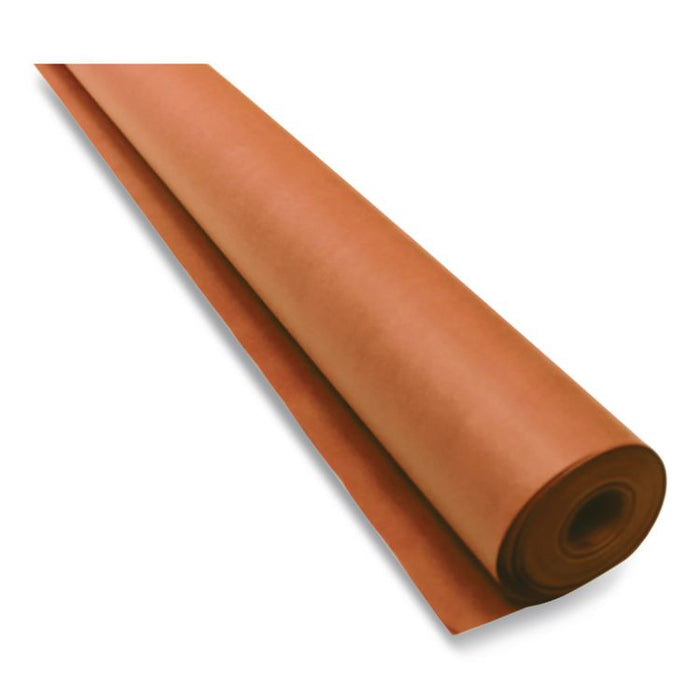 Rainbow Duo-Finish Colored Kraft Paper, 35 lb Wrapping Weight, 36" x 1,000 ft, Orange