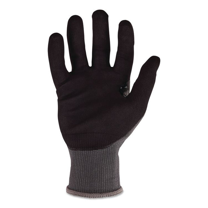 ProFlex 7043 ANSI A4 Nitrile Coated CR Gloves, EN388: 4X42D, 10" Long, X-Small (6), Gray, Pair
