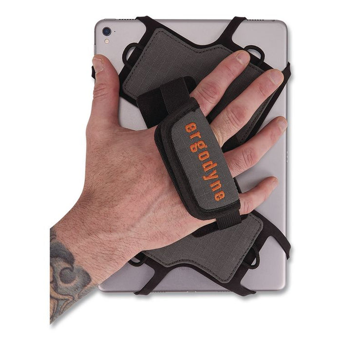 Squids 5549 Tablet Holder with Detachable Shoulder Strap, Fits Devices 9" to 12", 10.5" x 0.5" x 10", Gray
