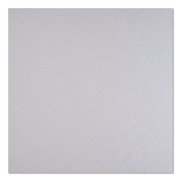 Non-Studded Chair Mat for Hard Floors, Rectangular with Wide Lip, Straight Edges, 45" x 53", Clear