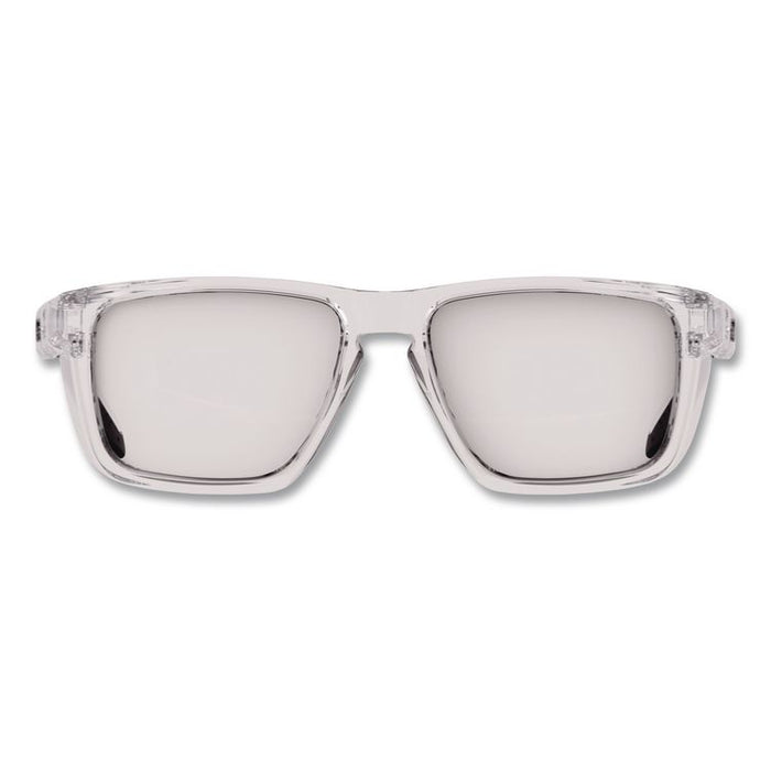Skullerz SIXTEN Anti-Scratch Enhanced Anti-Fog Safety Glasses with Side Shields, Clear Full Frame, Clear Dual Lens