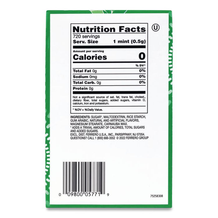 Freshmints, Peppermint, 1 oz Pack, 12 Packs/Carton