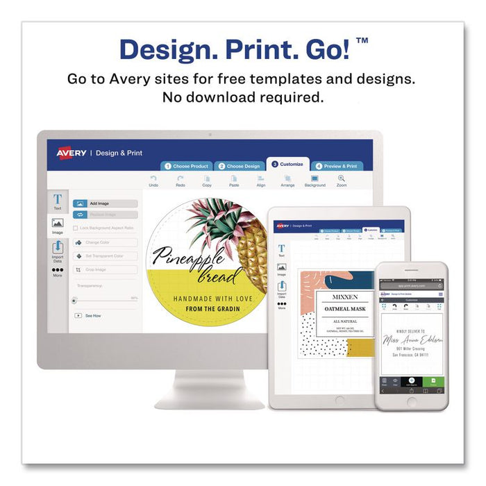 Quarter-Fold Greeting Cards with Matching Envelopes, 80 lb, 5.5 x 4.25, Matte White, 1 Card/Sheet, 20 Sheets/Pack