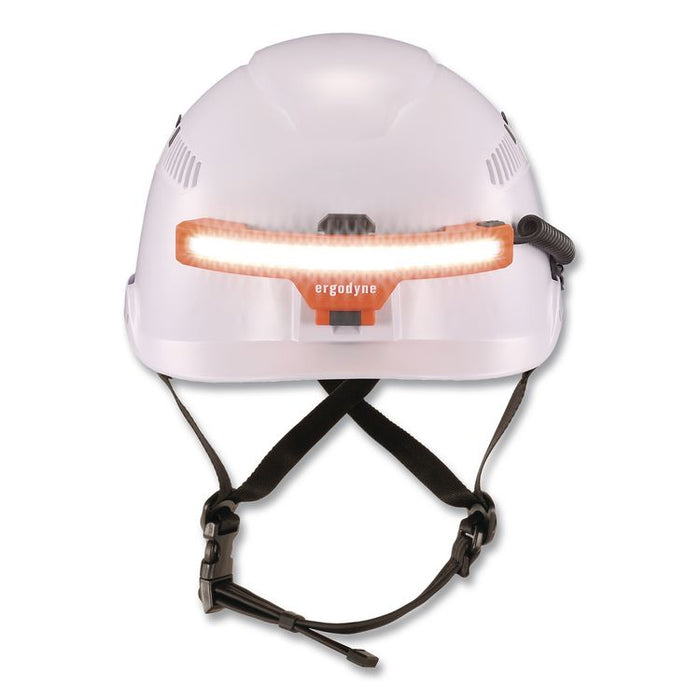Skullerz 8886 Wide Beam Headlamp with Hard Hat Mount and Rechargeable Power Bank