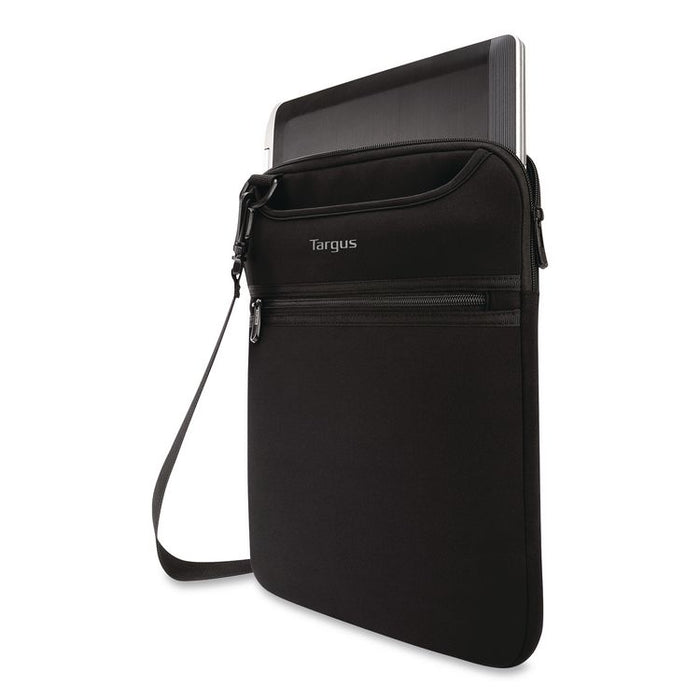 Slipcase Neoprene Laptop Sleeve, 12", 10.25 x 1.2 x 13.5, Black