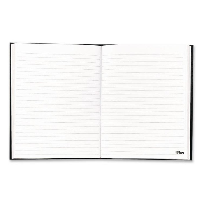 Executive Journal, 1-Subject, Wide/Legal Rule, Black Cover, (80) 11 x 8.5 Sheets