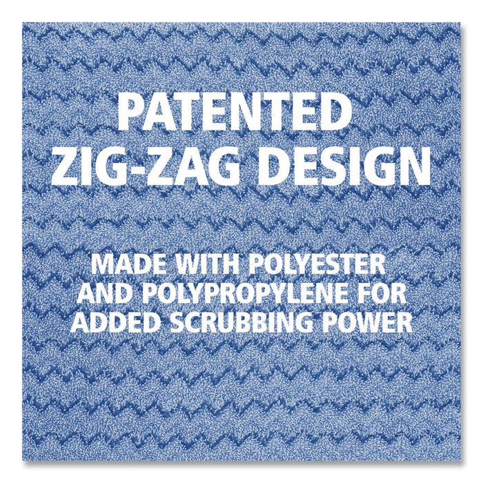 Microfiber Wet Mopping Pad, 18.5" x 5.5" x 0.5", Red