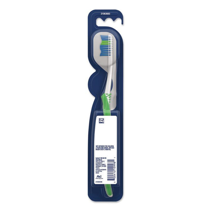 Advanced Clean Soft Bristle Toothbrush, Randomly Assorted Colors, 72/Carton