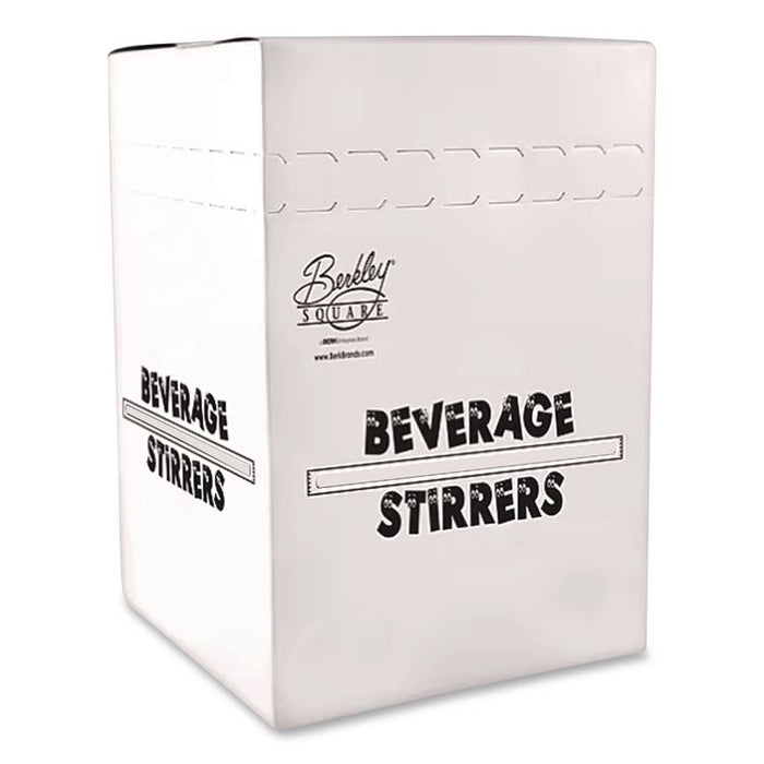 Polypropylene Stirrers, 5", White, 1,000/Pack